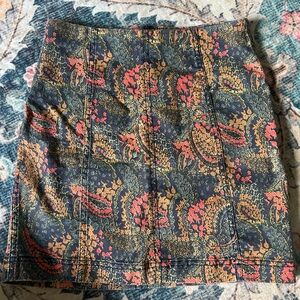Floral Paisley Skirt